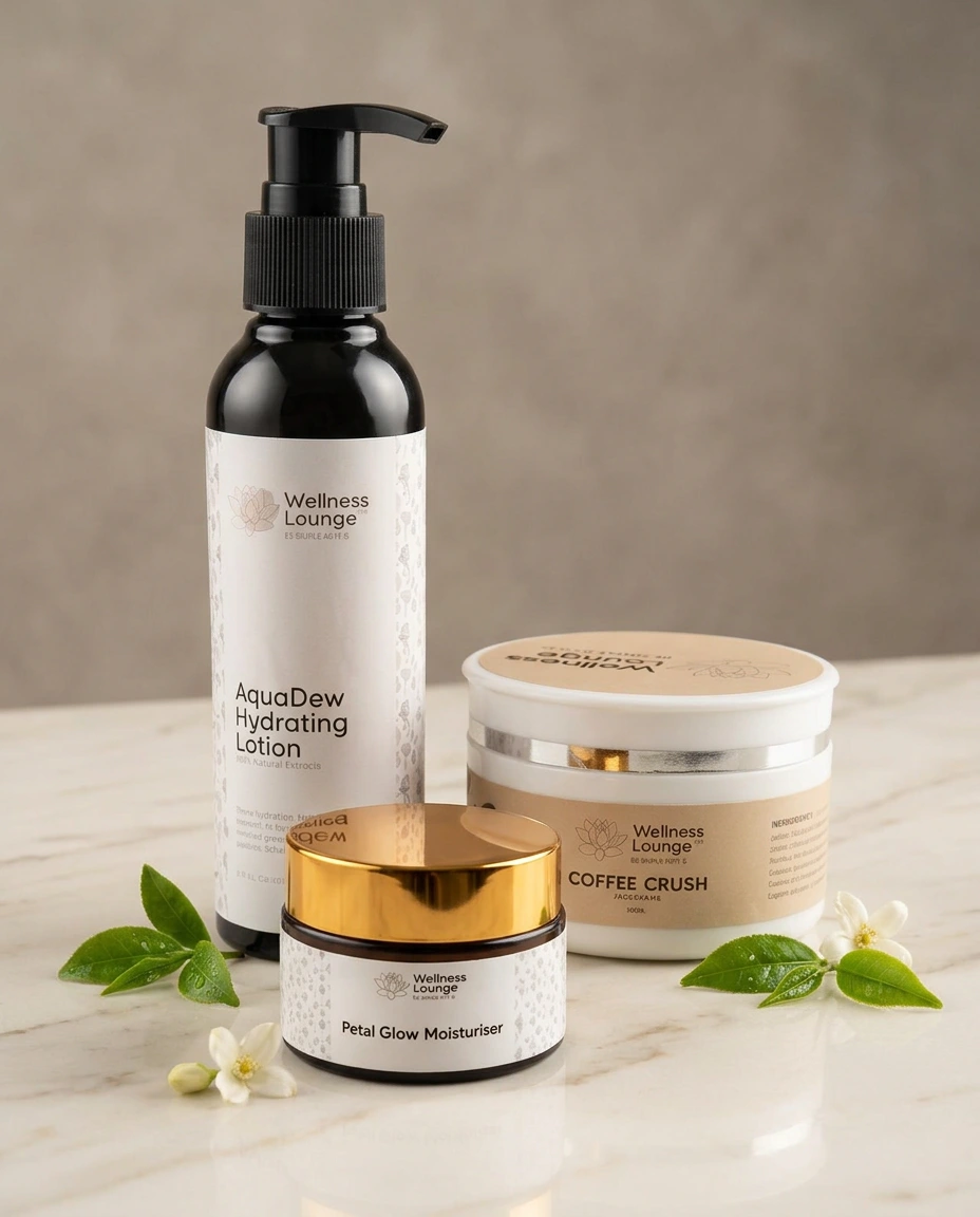 Skin Essentials Bundle | Glow, Hydration & Exfoliation 1 Skin Essentials Bundle by Wellness Lounge